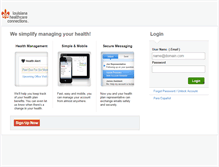 Tablet Screenshot of member.louisianahealthconnect.com